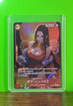 BOA HANCOCK Waifu Goddess Prismatic Refractor Card CUSTOM MADE - Image 2