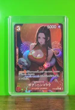 BOA HANCOCK Waifu Goddess Prismatic Refractor Card CUSTOM MADE - Image 3