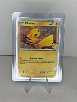 Pokemon TCG NM Pikachu (Pokemon Day 2026) 051/162 Miscellaneous Cards Holo - Image 1