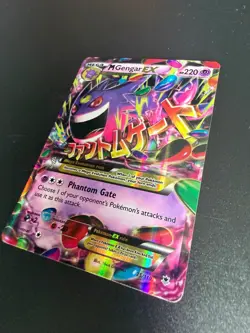 Pokemon TCG M Gengar EX Phantom Forces Card 35/119 - Image 3
