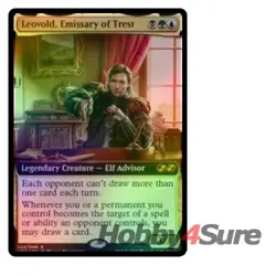 Foil Leovold, Emissary Of Trest M/NM Magic MTG Ultimate Masters: Box Topper - Image 1