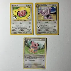Snubbull & Granbull Pokemon Card Lot x9 / Neo Rev / Neo Gen / Sun & Moon + - Image 4