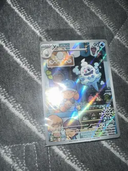 Pokemon Vanillish Holiday Snowflake Stamp Promo Card 190/182 (Sealed) - Image 1