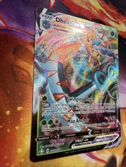 Dhelmise VMAX 010/072 Shining Fates Ultra Rare Holo Pokemon TCG Card NM - Image 2