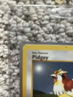 Pidgey Base Set 022/102 Shadowless First Edition This Card Is Clean - Image 2