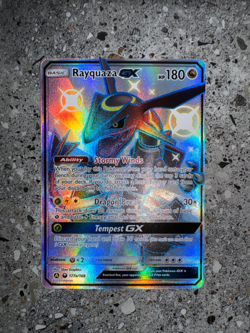 Pokemon TCG Cards Shiny Rayquaza GX 177a/168 Alt Full Art Promo Holo NM - Image 4