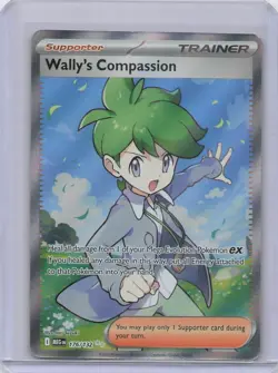 Wally's Compassion - Ultra Rare ME01: Mega Evolution 176/132 NM Pokemon Card - Image 1