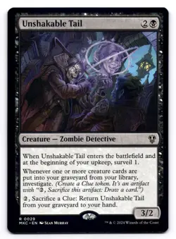 Unshakable Tail NM Commander: Murders at Karlov Manor 0029 MTG Regular - Image 1