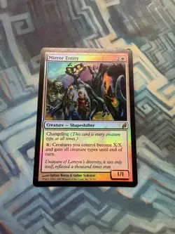 MTG Foil Mirror Entity MP Lorwyn - Image 1
