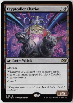 Cryptcaller Chariot (80) - Normal - Aetherdrift (DFT) - NM - Image 1