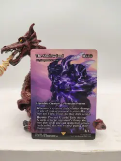 Final Fantasy MTG The Shadow Lord Borderless Regular (Showcase) - Image 1