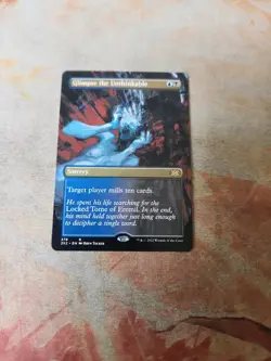 Glimpse The Unthinkable Borderless Double Masters 2022 MTG LP - Image 1
