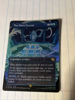 The Water Crystal (Borderless) Final Fantasy Foil - Image 1