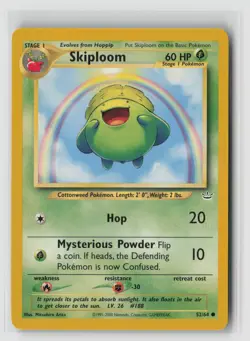 Skiploom #52/64 Neo Revelation Common Pokemon TCG MP - Image 1