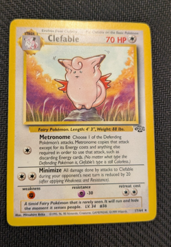 Pokemon TCG - Clefable - Jungle - 17/64 - Rare Non Holo - MP - Image 3