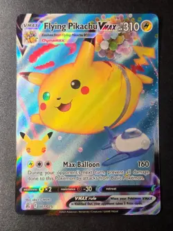 Flying Pikachu VMAX 007/025 NM Celebrations Holo VMAX Rare Pokemon - Image 1