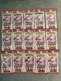 Pokemon S&V 151 Booster Packs Japanese LOT OF 100 Sealed Packs - Image 4