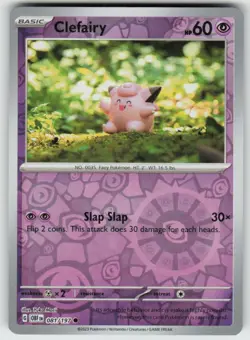 Clefairy 081/197 Common Obsidian Flames Pokemon Reverse Holo Near Mint - Image 1