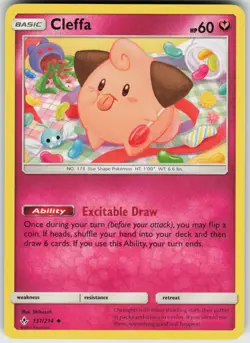 Cleffa 131/214 Uncommon Unbroken Bonds Pokemon Near Mint - Image 1