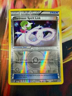 Gardevoir Spirit Link 130/160 NM Reverse Holo Primal Clash Pokemon TCG - Image 1