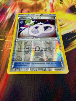 Gardevoir Spirit Link 130/160 NM Reverse Holo Primal Clash Pokemon TCG - Image 2