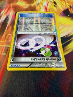 Gardevoir Spirit Link 130/160 NM Reverse Holo Primal Clash Pokemon TCG - Image 3