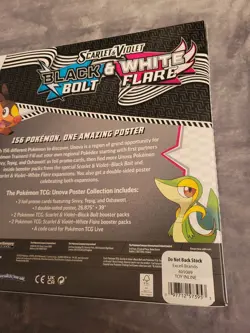 Pokemon TCG: Black Bolt & White Flare Unova Poster Collection New Gift Idea Kids - Image 5