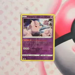 Clefairy 062/196 - Common Lost Origin - Reverse Holo - Pokemon TCG - Near Mint - Image 1