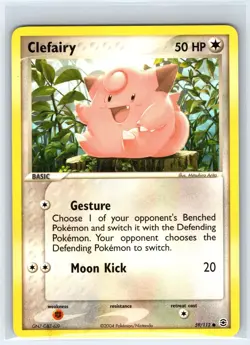 Clefairy 59/112 Common FireRed & LeafGreen Pokemon Lightly Played - Image 1