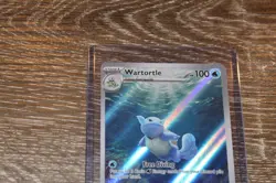 Pokemon Wartortle 171/165 MEW Scarlet & Violet 151 Illustration Rare Holo - Image 3