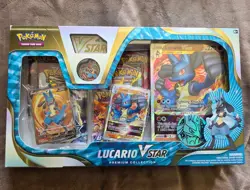 Pokemon TCG Lucario VSTAR Premium Collection Box (2022) - Image 1
