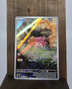 Pokemon TCG -Pawmi Paldean Fates 226/091 Illustration Rare Full Art Holo NM/MINT - Image 1