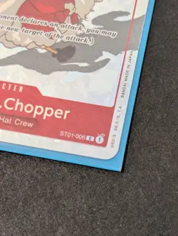 Tony Tony Chopper ONE PIECE Card ST01-006 PROMO Matching Battle TCG NM - Image 2