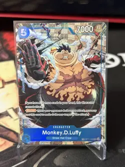 One Piece TCG Monkey D Luffy OP11-058 Treasure Rare - Image 1