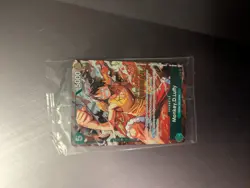 Bandai One Piece TCG Monkey D. Luffy P-135 Pre-Release Winner Foil EN - Image 3