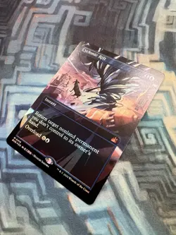 MTG Foil Anime Borderless Cyclonic Rift NM Unplayed Ravnica Remastered - Image 4