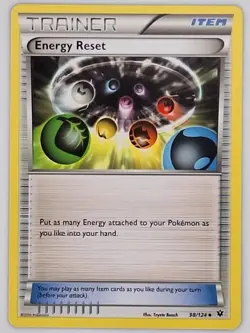 Energy Reset 98/124 Pokemon - XY Fates Collide MP - Image 1