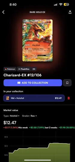 Pokemon Evolutions 12/108 Charizard EX 2016 Fire Ultra Rare VLP - Image 3