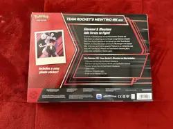 Pokemon TCG: Team Rocket's Mewtwo ex Box - Image 2
