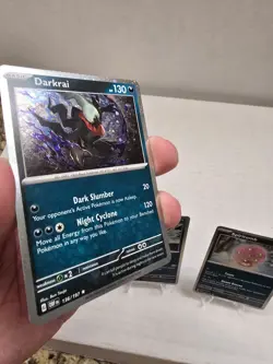 Pokemon TCG Darkrai Triple Whammy Collection Tin Promo Cosmos Holo Cards - All 3 - Image 3