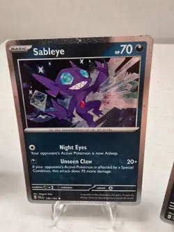 Pokemon TCG Darkrai Triple Whammy Collection Tin Promo Cosmos Holo Cards - All 3 - Image 4