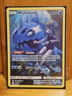 Wishiwashi 240/236 Cosmic Eclipse Full Art Secret Rare Holo Pokemon TCG. NM Mint - Image 1