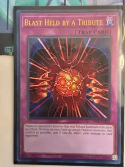Yugioh 1x Blast Held by a Tribute Ultra DCR-EN104 Dark Crisis 25th Edition NM - Image 2