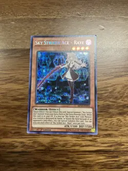 Sky Striker Ace - Raye Prismatic Secret Rare 1St Edition MP19-EN259 Yugioh LP - Image 1