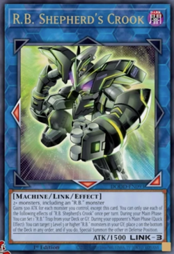 Yugioh! R.B. Shepherd's Crook DOOM-EN093 STARLIGHT Doom of Dimensions PREORDER - Image 1
