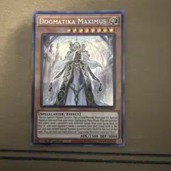 1x Dogmatika Maximus - ROTD-EN009 Near Mint - Secret Rare 1st Edition Yugioh - Image 1