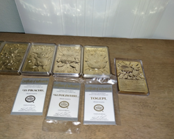 Pokemon 23k Gold Plated Trading Card Limited Edition Lot 7 Charizard Burger King - Image 2