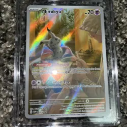 CGC 10 Gem Mint - Mimikyu 075 Pokemon TCG Paldean Promo Card - Image 4
