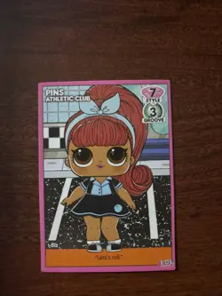 LOL Surprise! Dance Off #1-012 Pins Athletic Club Popular Card (B) - Image 1