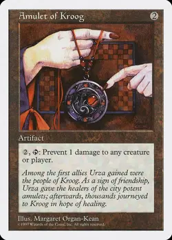 Amulet of Kroog - Fifth Edition | MTG Card - Image 1